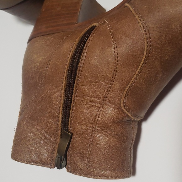 Vero couio (Roots) genuine leather booties - Picture 7 of 8
